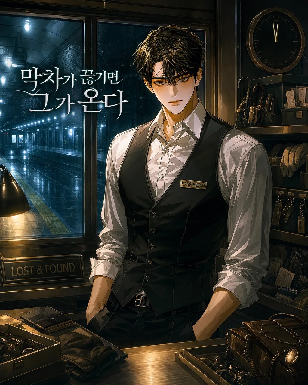 막차가 끊기면 그가 온다
